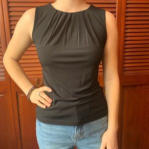 Business casual black blouse